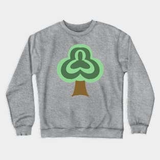 Circular Tree Crewneck Sweatshirt